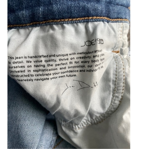 Joe's Jeans The Niki Boyfriend Jeans with Raw Hem Size 25 - Picture 16 of 16